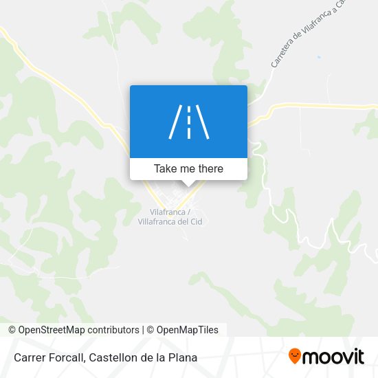 Carrer Forcall map