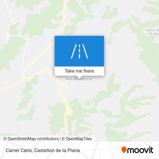 Carrer Cano map