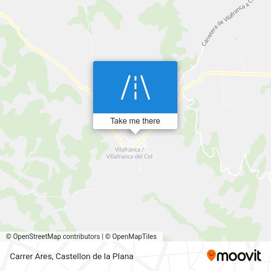 Carrer Ares map