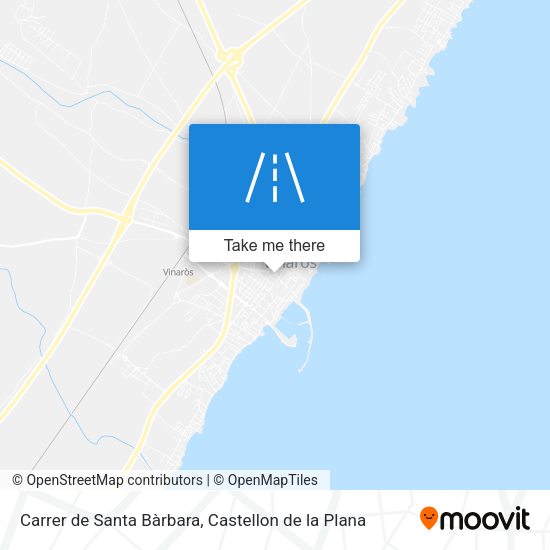 Carrer de Santa Bàrbara map