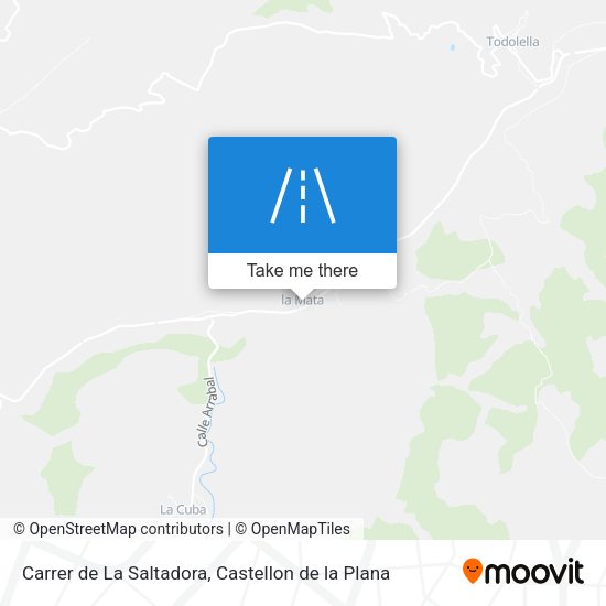 Carrer de La Saltadora map