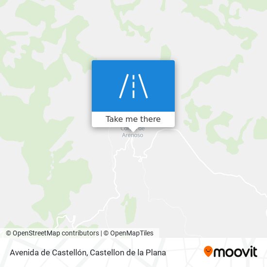 mapa Avenida de Castellón