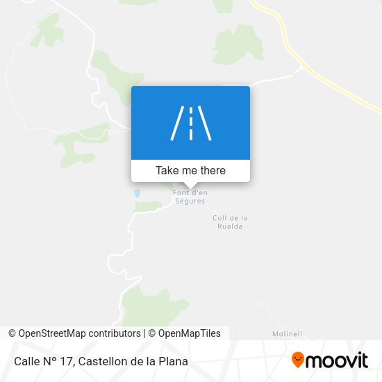 Calle Nº 17 map