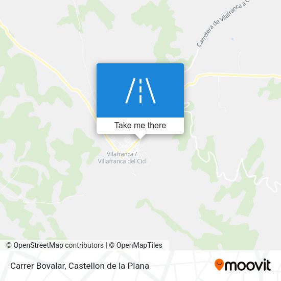 Carrer Bovalar map