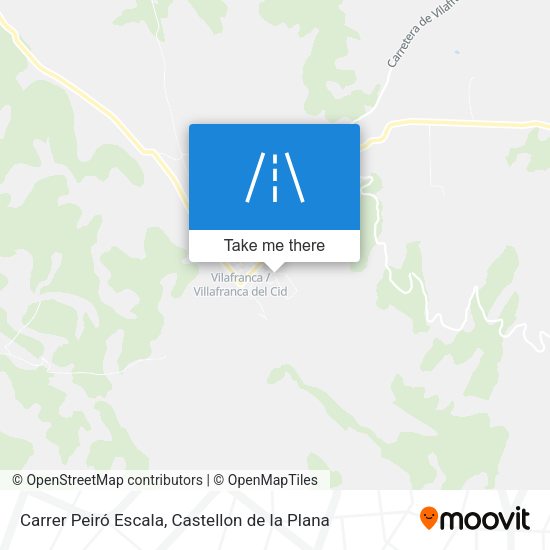 Carrer Peiró Escala map