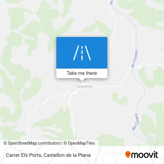 Carrer Els Ports map
