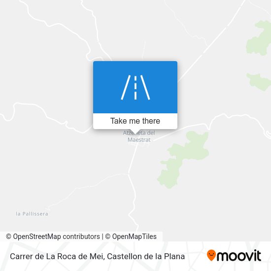 Carrer de La Roca de Mei map