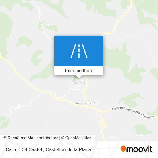Carrer Del Castell map
