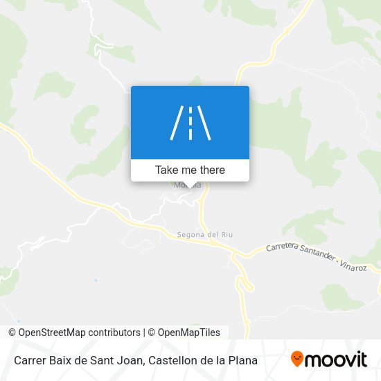 Carrer Baix de Sant Joan map