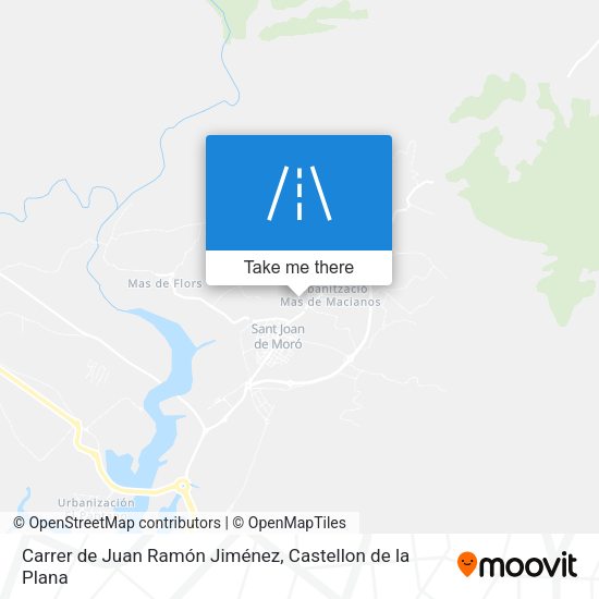 Carrer de Juan Ramón Jiménez map