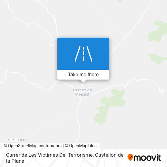 Carrer de Les Víctimes Del Terrorisme map