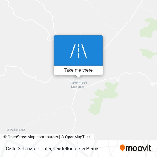 Calle Setena de Culla map