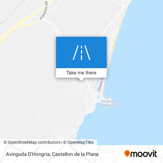 Avinguda D'Hongria map