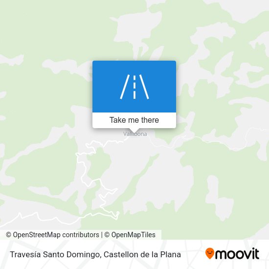Travesía Santo Domingo map