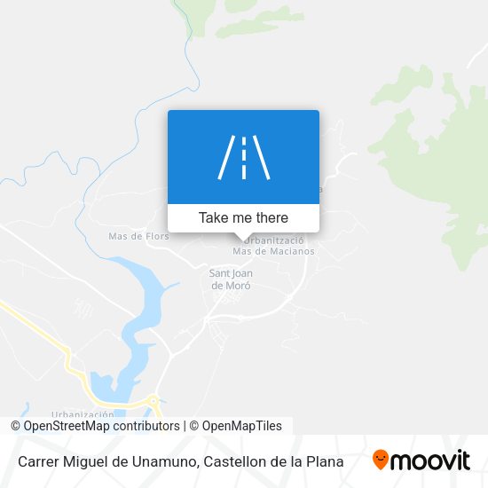 Carrer Miguel de Unamuno map
