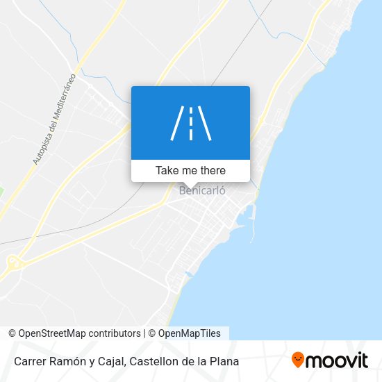 Carrer Ramón y Cajal map