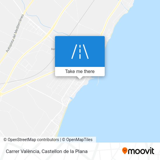 Carrer València map