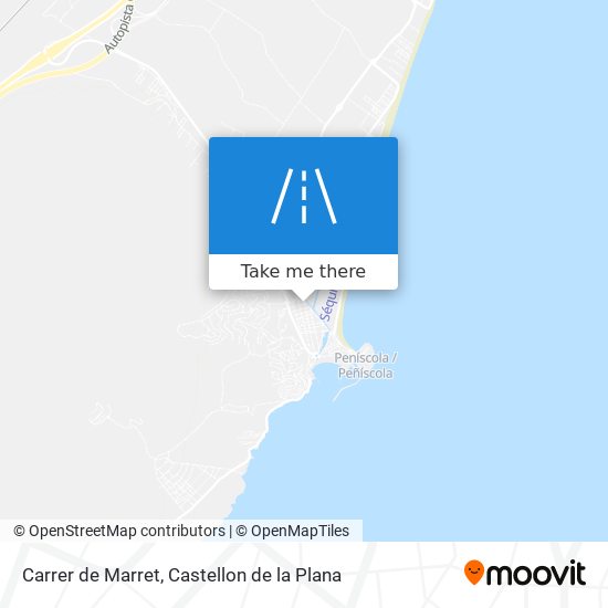 mapa Carrer de Marret