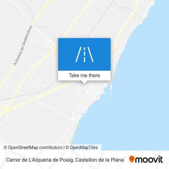 Carrer de L'Alqueria de Poaig map