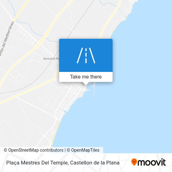Plaça Mestres Del Temple map