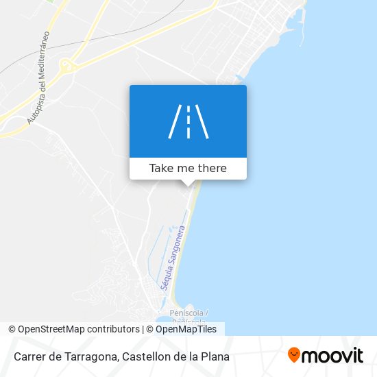 mapa Carrer de Tarragona