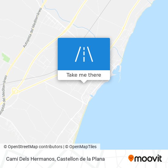 Camí Dels Hermanos map