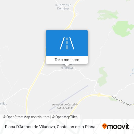 Plaça D'Aranou de Vilanova map