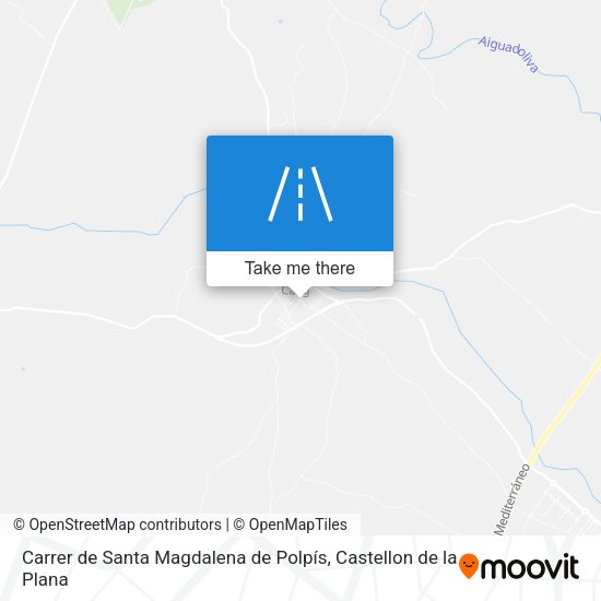 Carrer de Santa Magdalena de Polpís map