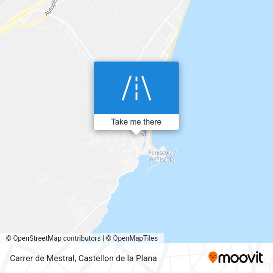 Carrer de Mestral map