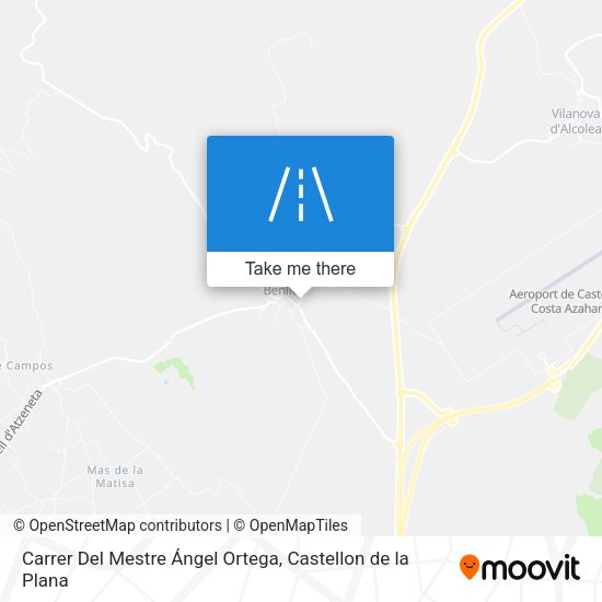 Carrer Del Mestre Ángel Ortega map