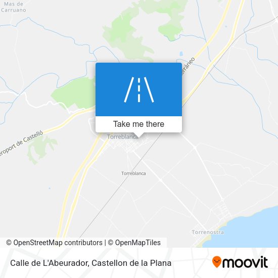 Calle de L'Abeurador map
