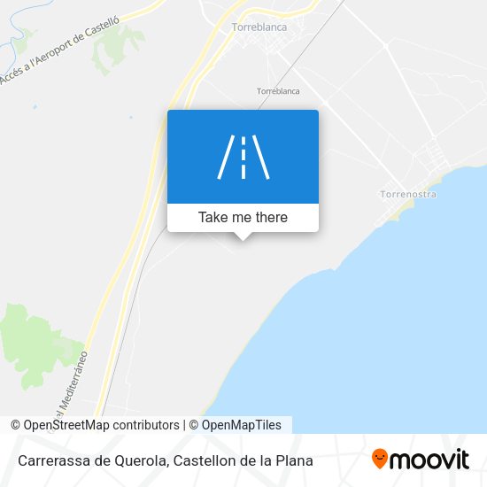 Carrerassa de Querola map