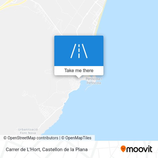 Carrer de L'Hort map