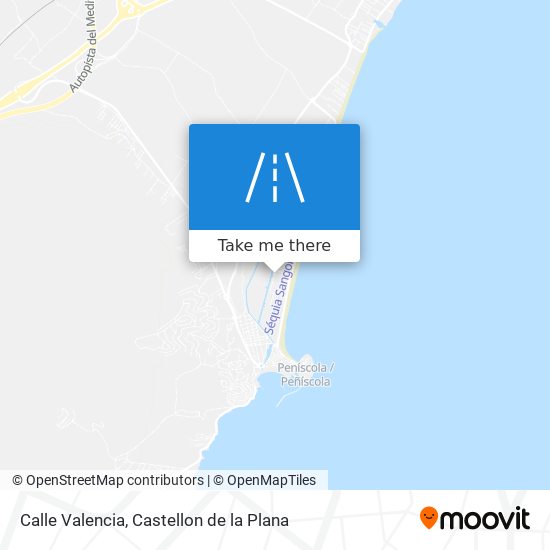 Calle Valencia map