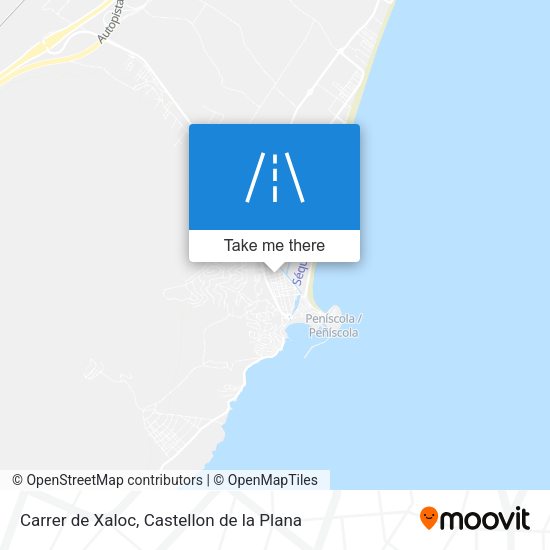 Carrer de Xaloc map