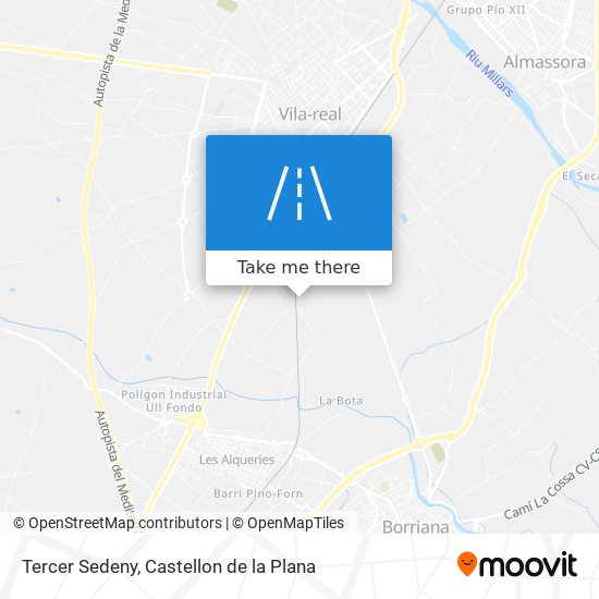 Tercer Sedeny map