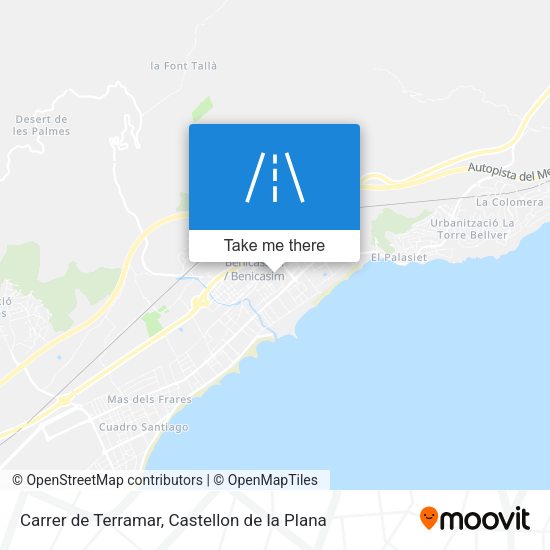 Carrer de Terramar map