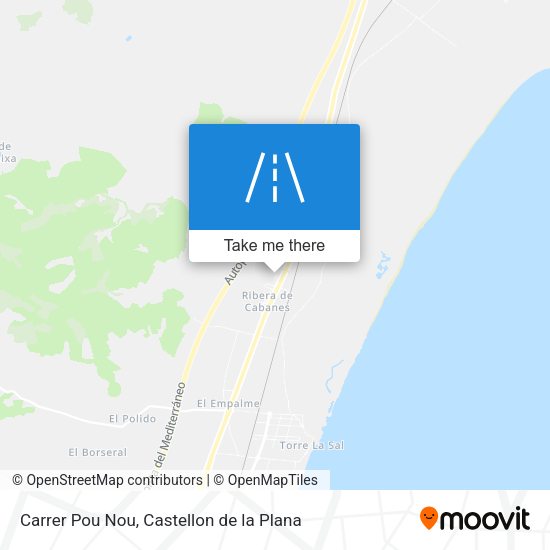 Carrer Pou Nou map