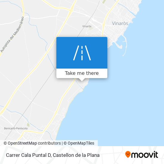 Carrer Cala Puntal D map