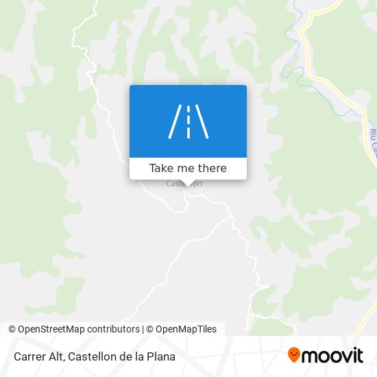 mapa Carrer Alt