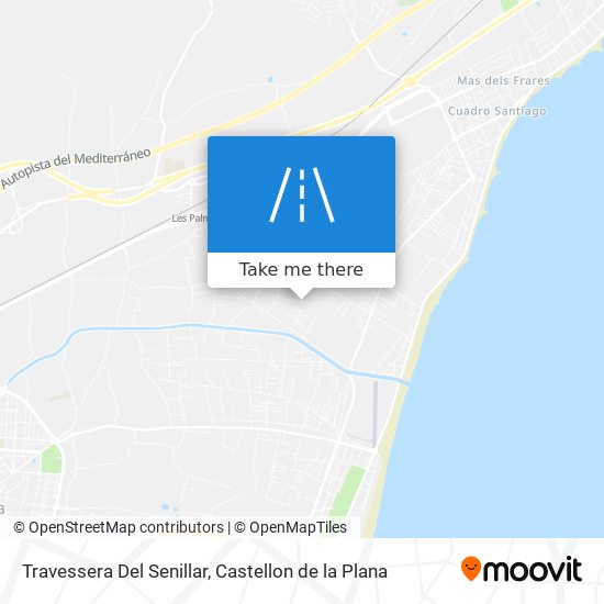 Travessera Del Senillar map