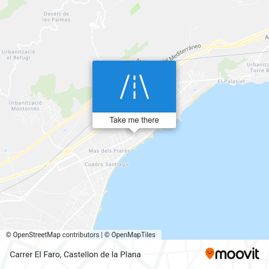 Carrer El Faro map