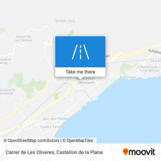 Carrer de Les Oliveres map