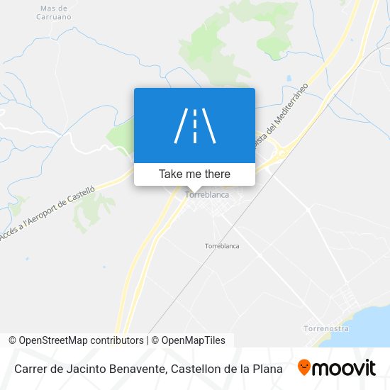 Carrer de Jacinto Benavente map