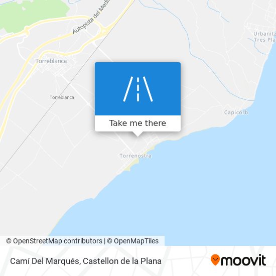 Camí Del Marqués map