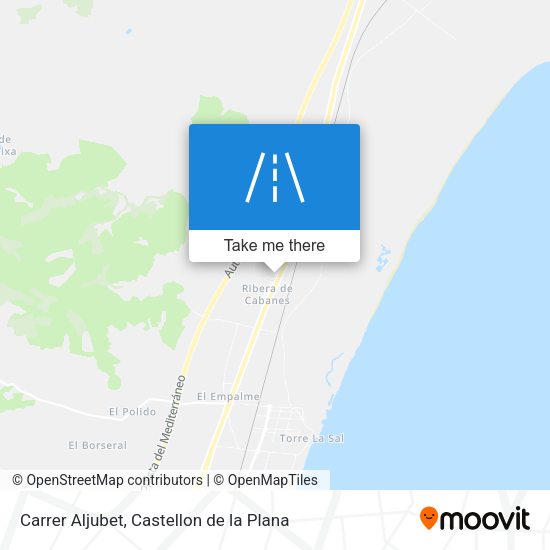 Carrer Aljubet map