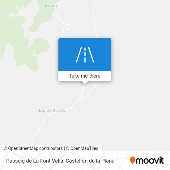 Passeig de La Font Vella map