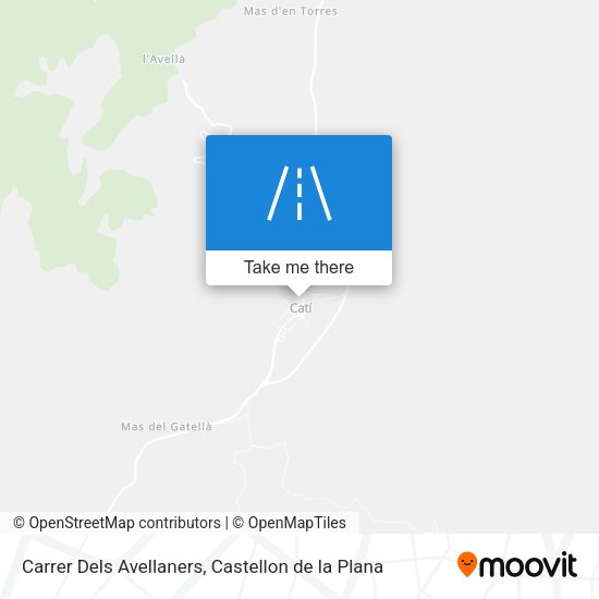 Carrer Dels Avellaners map