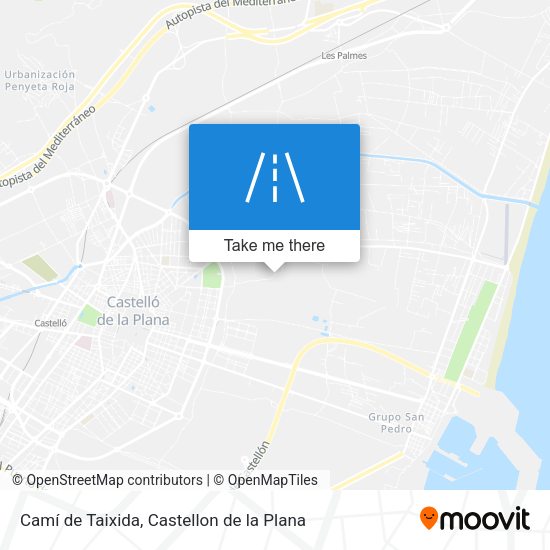 Camí de Taixida map