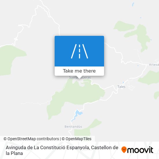 mapa Avinguda de La Constitució Espanyola